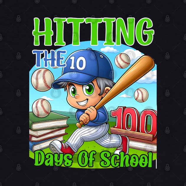 A day of learning and fun celebrating 100 days of school with a game of baseball by click2print